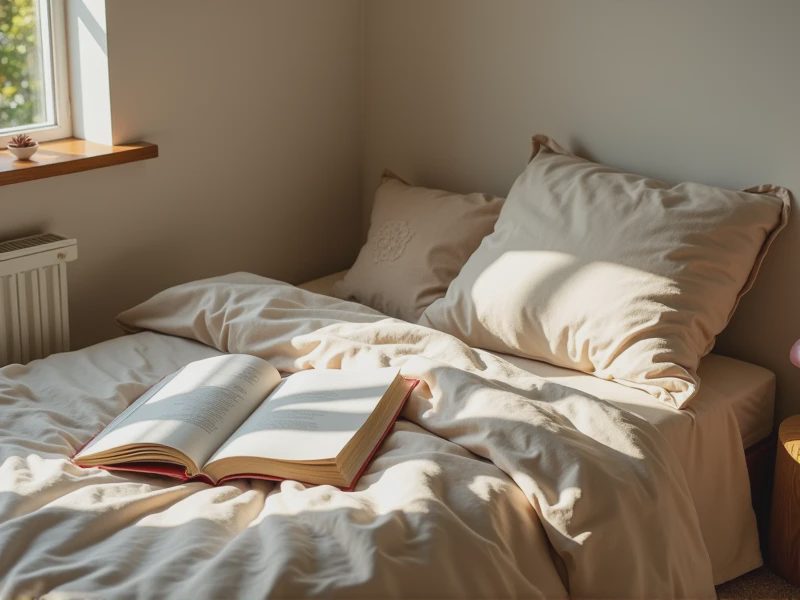 Teaching Lily to Make Her Bed — a Soft-Furnishing Story