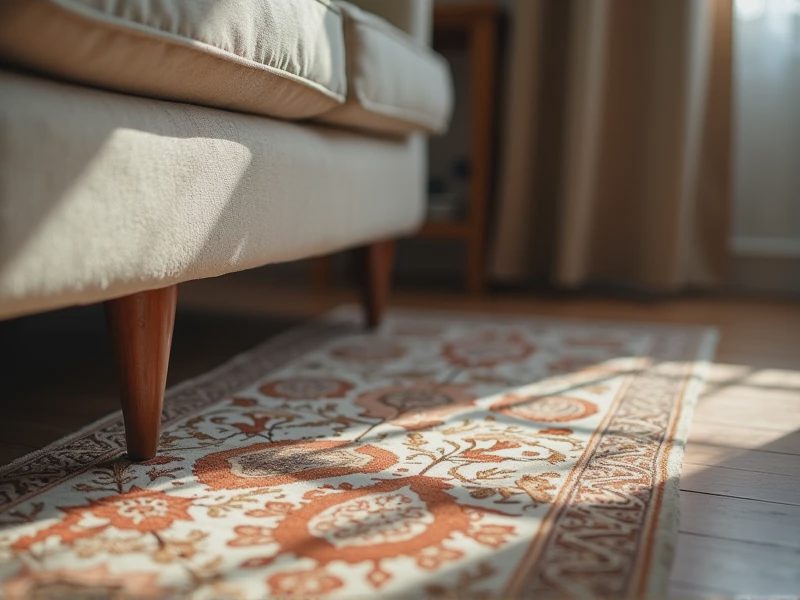 A beautiful carpet.