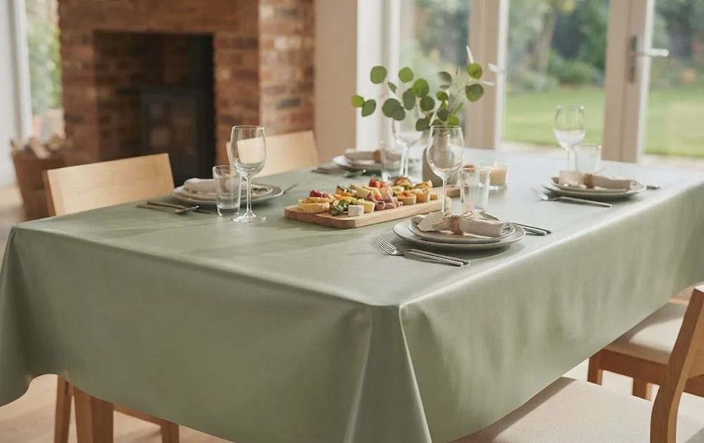 Sage Green Plastic Tablecloth: The Quiet Workhorse for Real Family Gatherings