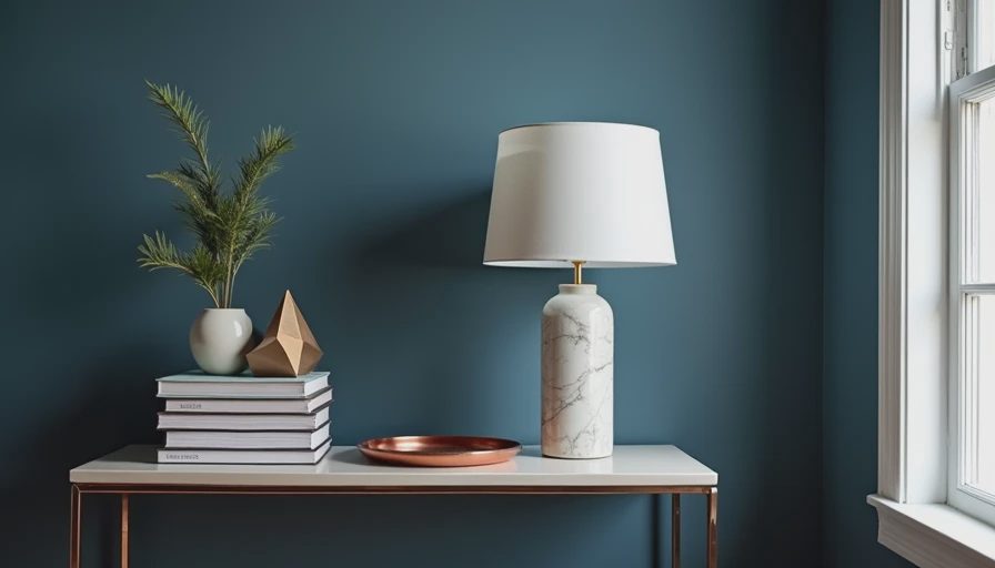 Visual context for marble table lamp - bissetii by pooky
