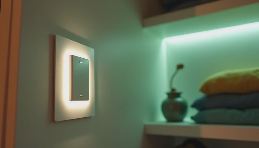 Visual context for closet lights